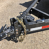 Black 2026 Rainbow Trailers 22' Excursion Tilt Deck Trailer