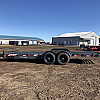Black 2026 Rainbow Trailers 22' Excursion Tilt Deck Trailer