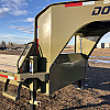 Ranger Green 2027 Double A 30' Pro Gooseneck Flatdeck Trailer
