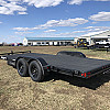 Black 2026 Rainbow Trailers 18' Car & Equipment Trailer - GVWR: 9900lbs