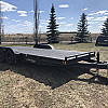 Black 2026 Rainbow Trailers 18' Car & Equipment Trailer - GVWR: 9900lbs
