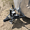 Charcoal 2026 Prairie Road 6'x12' Cargo Trailer Tandem Barn Door - V Nose  -