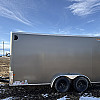 Charcoal 2026 Prairie Road 7'x14' Sport Cargo Trailer Tandem Charcoal Ramp