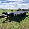 Black 2026 Rainbow Trailers 20' Deck Above