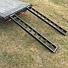 Black 2026 Rainbow Trailers 20' Deck Above