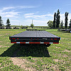 Black 2026 Rainbow Trailers 20' Deck Above