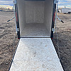 Black 2026 Prairie Road 5'x10' Cargo Trailer Single Axle Ramp Door Black - V Nose  -