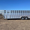2027 Duralite 7.5 x25' Trail Drive (90") Aluminum Stock Trailer