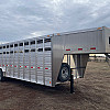 2027 Duralite 7.5 x25' Trail Drive (90") Aluminum Stock Trailer