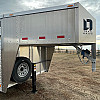 2027 Duralite 7.5 x25' Trail Drive (90") Aluminum Stock Trailer