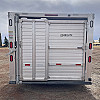 2027 Duralite 8'x25' Trail Drive (25' x96") Aluminum Stock Trailer 54" Wide Side Door