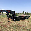 Charcoal 2027 Double A 30' Pro Gooseneck Flatdeck Trailer