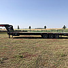 Charcoal 2027 Double A 30' Pro Gooseneck Flatdeck Trailer