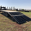 Charcoal 2027 Double A 30' Pro Gooseneck Flatdeck Trailer