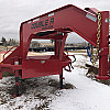 RED 2027 Double A 32' Pro Gooseneck Flatdeck Trailer