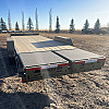 Charcoal 2027 Double A 22' Pro Series Equipment Trailer