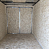Black 2026 Prairie Road 6'x12' Cargo Trailer Tandem Axle Barn Doors