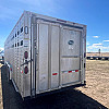 2022 Duralite USED 7.5x35' Trail Drive (90") Aluminum Stock Trailer