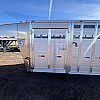 2026 Duralite 8'x25' Trail Drive (96"X25') Aluminum Stock Trailer 54" Wide Side Door