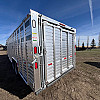 2026 Duralite 8'x25' Trail Drive (96"X25') Aluminum Stock Trailer 54" Wide Side Door