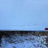 White 2025 Prairie Road 6'x12' Cargo Trailer Single Axle Ramp - V Nose  -