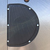 Charcoal 2027 Prairie Road 5'x10' Cargo Trailer Single Axle Barn Door Charcoal - V Nose  -