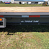 Charcoal 2026 Double A 32' Pro Gooseneck Flatdeck Trailer - GVWR: 21,000lbs