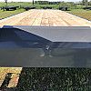 Charcoal 2026 Double A 32' Pro Gooseneck Flatdeck Trailer - GVWR: 21,000lbs