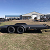 Black 2026 Rainbow Trailers 16' Car & Equipment Trailer