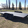 Black 2026 Rainbow Trailers 16' Car & Equipment Trailer
