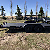 Black 2026 Rainbow Trailers 16' Car & Equipment Trailer
