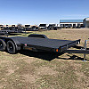 Black 2026 Rainbow Trailers 16' Car & Equipment Trailer