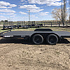 Black 2026 Rainbow Trailers 16' Express Car & Equipment Trailer