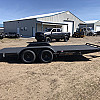 Black 2026 Rainbow Trailers 18' Car & Equipment Trailer - GVWR: 7000lbs