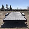 Black 2026 Rainbow Trailers 18' Car & Equipment Trailer - GVWR: 7000lbs