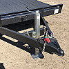 Black 2026 Rainbow Trailers 18' Car & Equipment Trailer - GVWR: 7000lbs