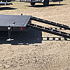 Black 2026 Rainbow Trailers 18' Car & Equipment Trailer - GVWR: 7000lbs