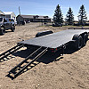 Black 2026 Rainbow Trailers 18' Car & Equipment Trailer