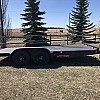 Black 2026 Rainbow Trailers 16' Car & Equipment Trailer