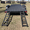 Black 2026 Rainbow Trailers 16' Car & Equipment Trailer