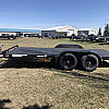 Black 2026 Rainbow Trailers 16' Car & Equipment Trailer