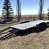 Black 2026 Rainbow Trailers 20' HD Car & Equipment Trailer - GVWR: 9900lbs