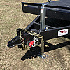 Black 2026 Rainbow Trailers 20' HD Car & Equipment Trailer - GVWR: 9900lbs