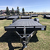 Black 2026 Rainbow Trailers 18' Car & Equipment Trailer
