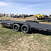 Black 2026 Rainbow Trailers 18' Car & Equipment Trailer