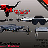 Black 2026 Rainbow Trailers 12' Rainbow Express Car & Equipment