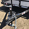 Black 2026 Rainbow Trailers 7'x14' Express Utility Trailer with Ramp Sides & LG Ramp