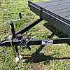 Black 2026 Rainbow Trailers 14' Express Deck Above