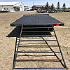 Black 2026 Rainbow Trailers 14' Express Deck Above