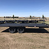 Black 2026 Rainbow Trailers 16' Express Deck Above